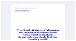 Desktop Screenshot of ich-bin-geld.com